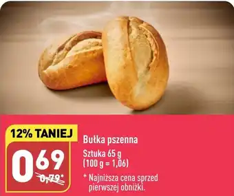 ALDI Bułka pszenna 65 g oferta