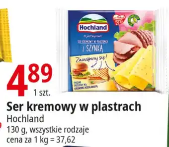 E.Leclerc Ser kremowy w plastrach Hochland 130g oferta