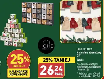 ALDI Kalendarz adwentowy oferta