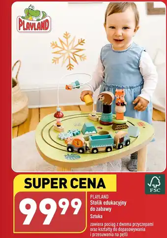 ALDI Stolik edukacyjny do zabawy oferta