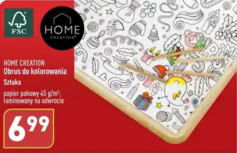 ALDI Obrus do kolorowania oferta