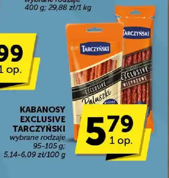 Euro Sklep KABANOSY EXCLUSIVE TARCZYŃSKI 95-105 g oferta