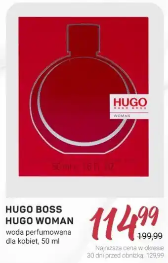 Rossmann HUGO BOSS HUGO WOMAN woda perfumowana dla kobiet 50 ml oferta
