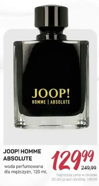 Rossmann JOOP! HOMME ABSOLUTE woda perfumowana dla mężczyzn 120 ml oferta