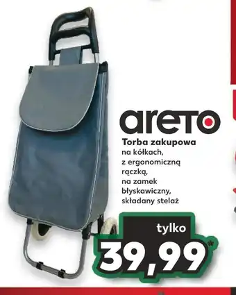 Kaufland Wózek na zakupy areto oferta