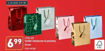 ALDI Torebki świąteczne na prezenty oferta