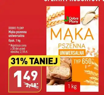 ALDI Mąka pszenna uniwersalna 1 kg oferta