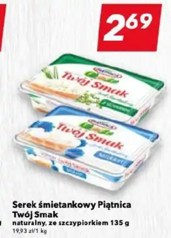Lewiatan Serek śmietankowy Piątnica Twoj Smak 135g oferta