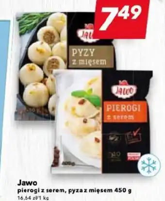 Lewiatan Jawo pierogi z serem pyza z mięsem 450 g oferta