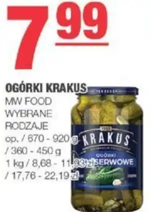EuroSPAR OGÓRKI KRAKUS oferta