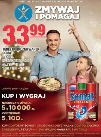 EuroSPAR TABLETKI DO ZMYWAREK SOMAT oferta