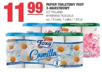 EuroSPAR PAPIER TOALETOWY FOXY 3-WARSTWOWY oferta