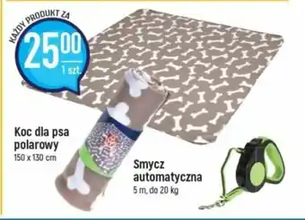 E.Leclerc Koc dla psa polarowy, Smycz automatyczna oferta