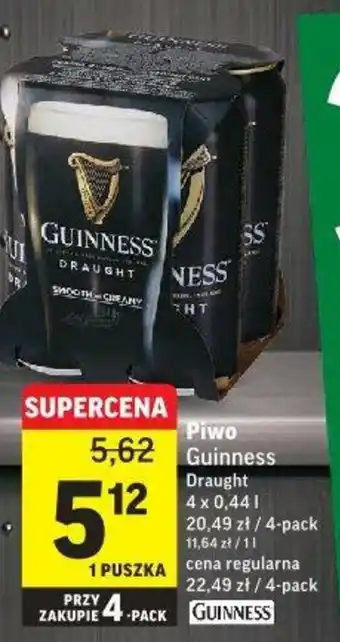 Intermarche Piwo Guinness 440ml oferta