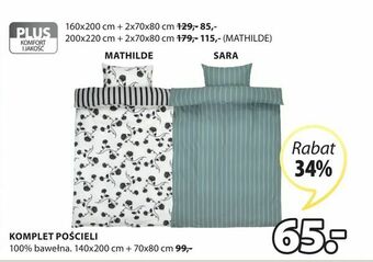 JYSK Komplet pościeli oferta