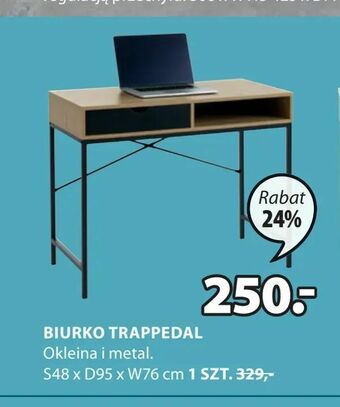 JYSK Biurko trappedal oferta