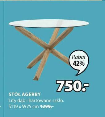 JYSK Stół agerby oferta