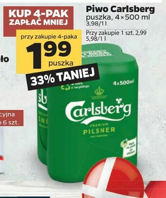 Netto Piwo Carlsberg oferta