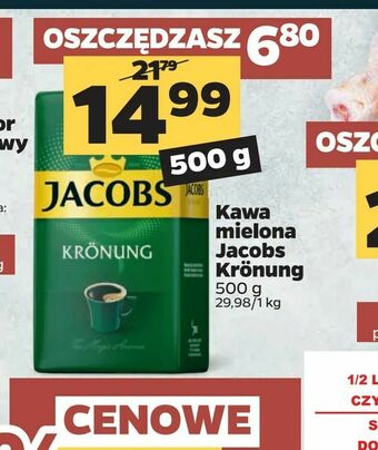 Netto Kawa mielona Jacobs Krönung oferta