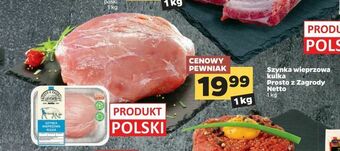 Netto Szynka wieprzowa kulka Prosto z Zagrody Netto oferta
