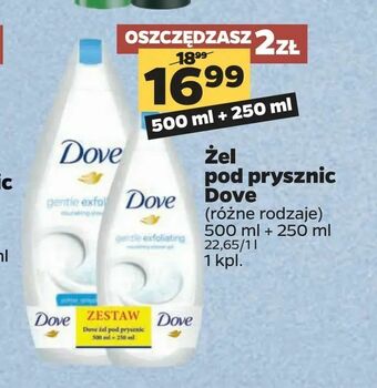 Netto Żel pod prysznic Dove oferta