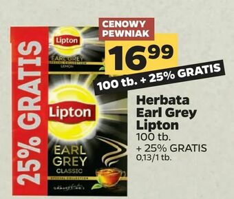 Netto Herbata Earl Grey Lipton oferta