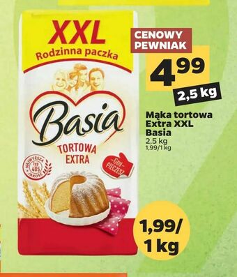 Netto Mąka tortowa Extra XXL Basia oferta
