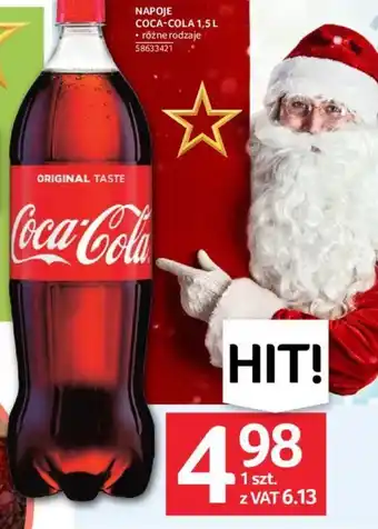 Selgros NAPOJE COCA-COLA 1,5 L oferta