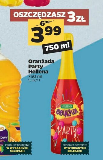 Netto Oranżada Party Hellena oferta