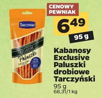 Netto Kabanosy Exclusive Paluszki drobiowe Tarczyński oferta