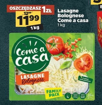 Netto Lasagne Bolognese Come a casa oferta