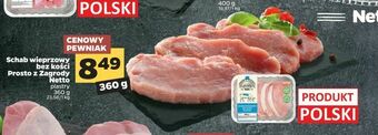 Netto Schab wieprzowy bez kości Prosto z Zagrody Netto oferta