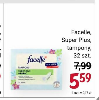 Rossmann Facelle, Super Plus, tampony oferta