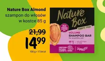 Rossmann Nature Box Almond szampon do włosów w kostce 85 g oferta