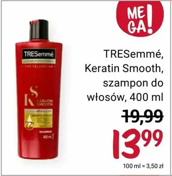 Rossmann TRESemmé, Keratin Smooth, szampon do włosów, 400 ml oferta