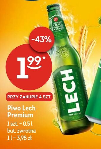 Żabka Piwo Lech Premium oferta