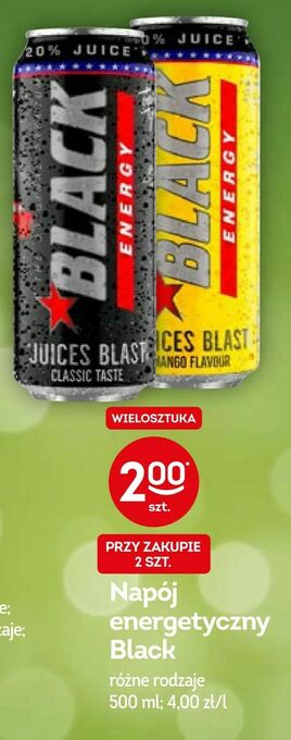 Żabka Napój energetyczny Black oferta