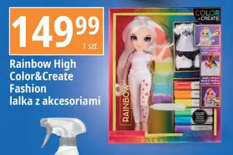 E.Leclerc Rainbow High Color&Create Fashion lalka z akcesoriami 1 szt. oferta