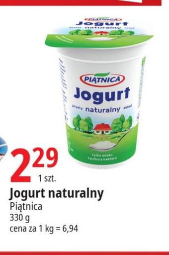 E.Leclerc Jogurt naturalny Piątnica 330g oferta