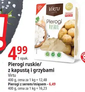 E.Leclerc Pierogi RUSKIE z z kapustą i grzybami 400g oferta