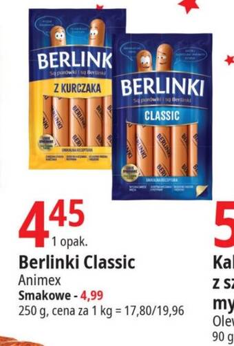 E.Leclerc Berlinki Classic Animex 250g oferta