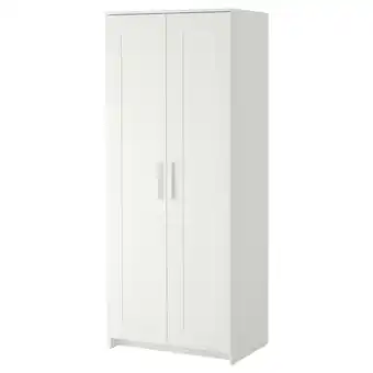 IKEA Brimnes szafa 2 drzwi, biały, 78x190 cm oferta