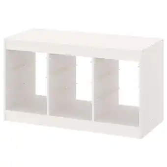 IKEA Trofast rama, biały, 99x44x56 cm oferta