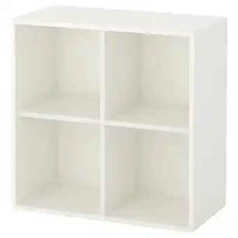 IKEA Eket regał ścienny 4 przegrody, biały, 70x35x70 cm oferta