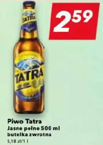 Lewiatan Piwo Tatra 500 ml oferta