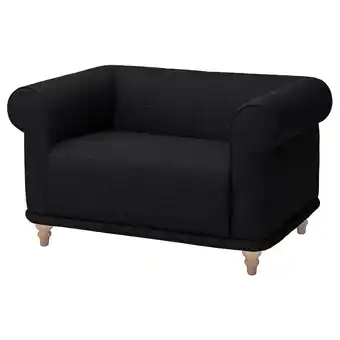 IKEA Viskafors fotel 1,5 osobowy, lejde antracyt/brzoza oferta