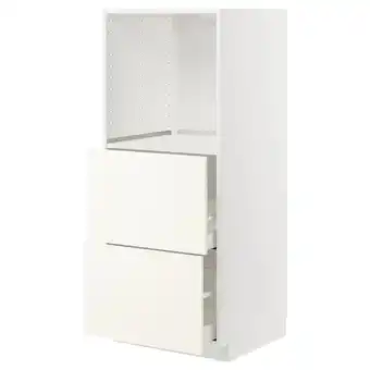 IKEA Metod / maximera sza st wys pie/2szu, biały/vallstena biały, 60x60x140 cm oferta