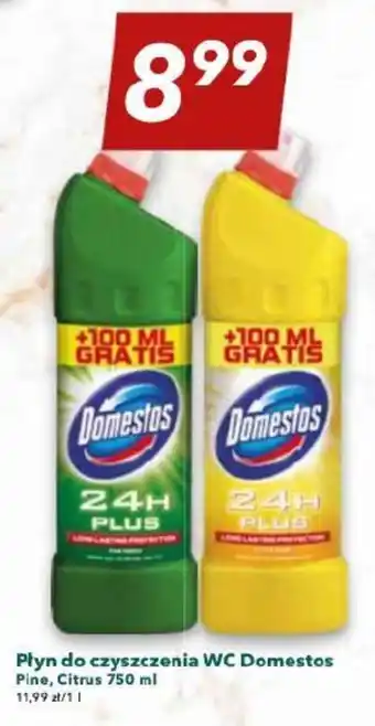 Lewiatan Płyn do czyszczenia WC Domestos 750 ml oferta