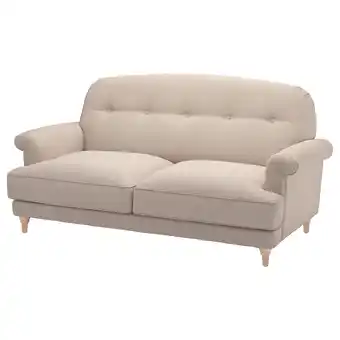 IKEA Esseboda sofa dwuosobowa, knäbäck/jasnobeżowy brzoza oferta