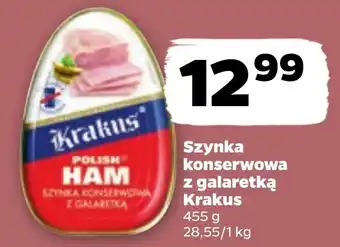 Netto Szynka konserwowa z galaretką Krakus 455 g oferta